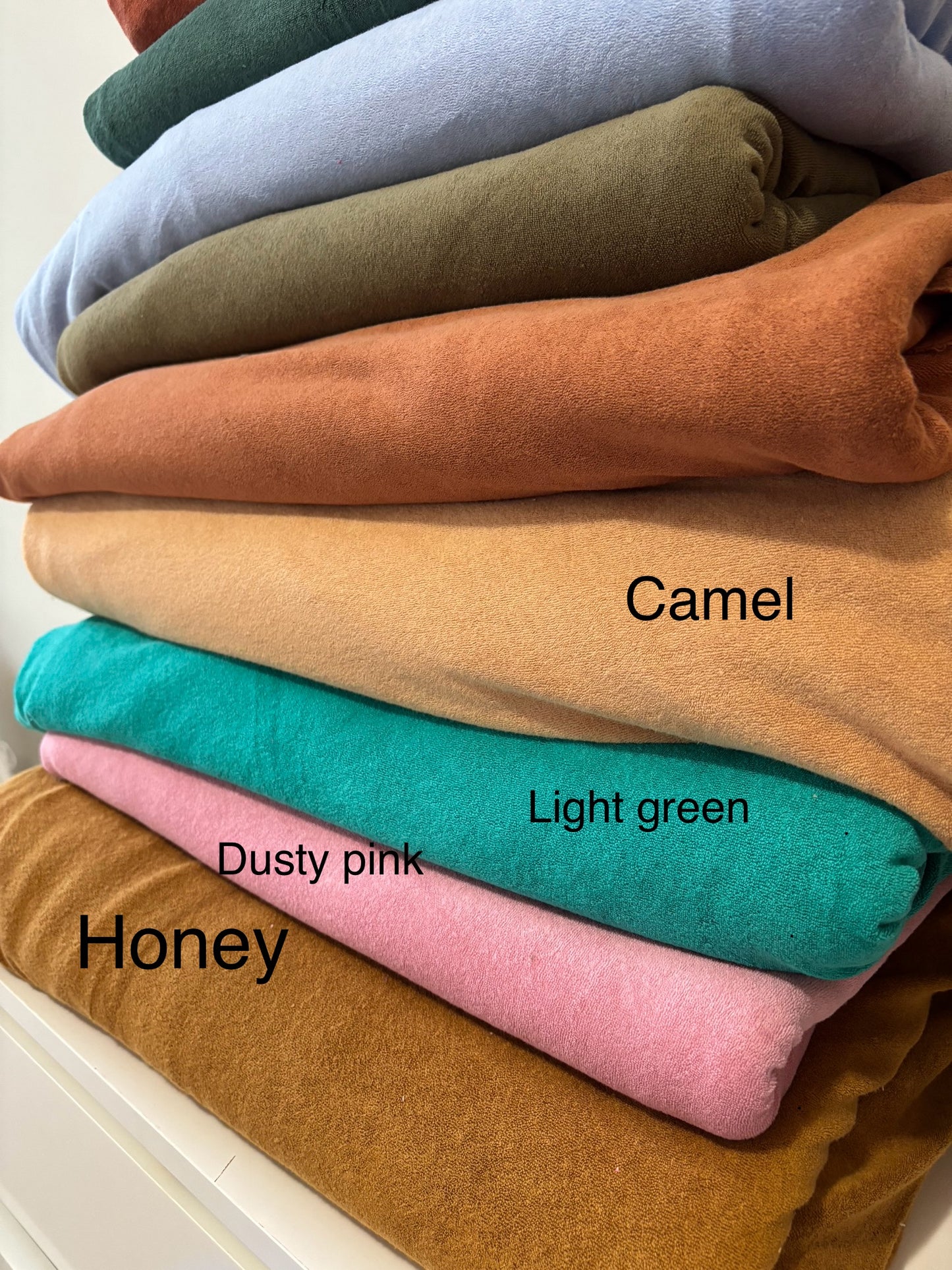 Honey - Solid terry towel