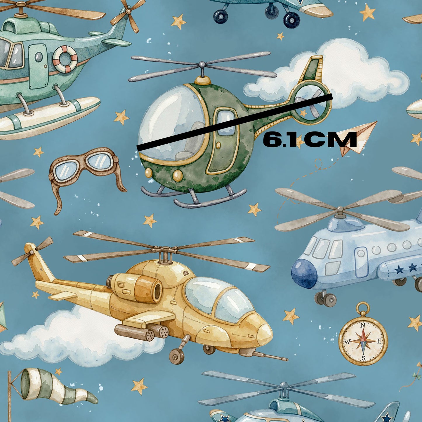 Fly helicopter