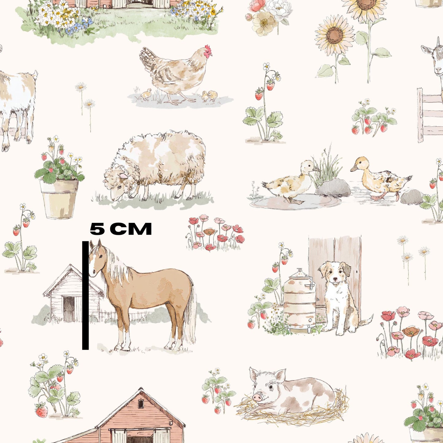 Vintage Strawberry Farm