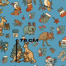 Load image into Gallery viewer, Native bush Christmas Blue