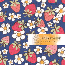 Load image into Gallery viewer, Navy strawberry