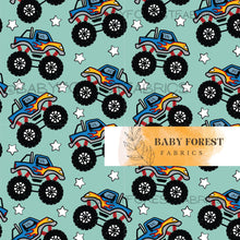 Load image into Gallery viewer, Monster truck on aqua