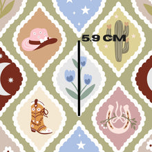 Load image into Gallery viewer, Western diamond patchwork