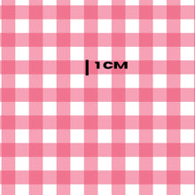 Load image into Gallery viewer, Gingham to match Easter bow stripes