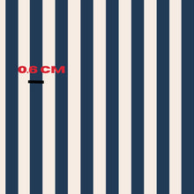 Load image into Gallery viewer, Navy and cream stripe by Missy