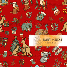 Load image into Gallery viewer, Native bush Christmas Red
