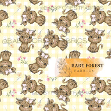 Load image into Gallery viewer, Bow Rosie on yellow gingham