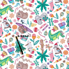 Load image into Gallery viewer, Cartoon Christmas white