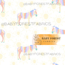 Load image into Gallery viewer, Rainbow Zebras and Faded Suns