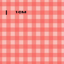 Load image into Gallery viewer, Strawberry pink gingham