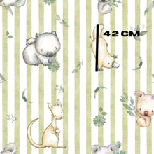 Load image into Gallery viewer, Green moon koala stripe