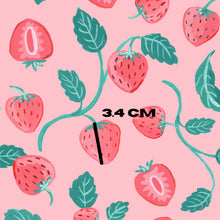 Load image into Gallery viewer, Sweet Strawberries pink DesignWithVi