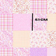 Load image into Gallery viewer, pink lilac peach patchwork