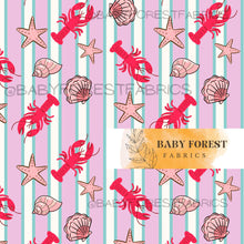 Load image into Gallery viewer, Lobster Stripe Pink