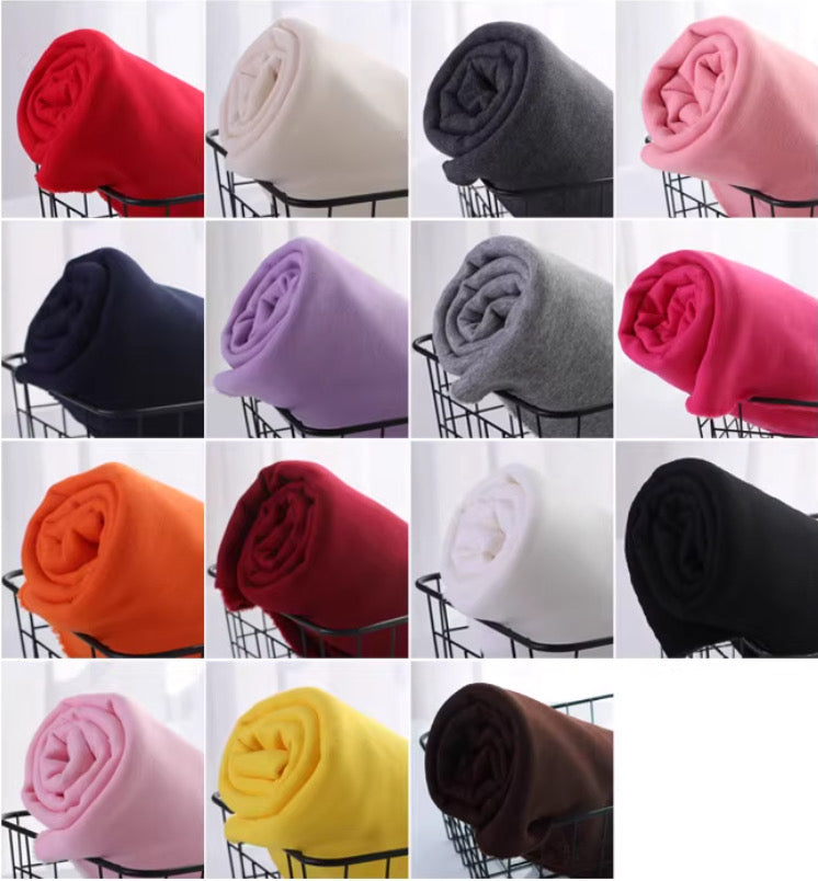 Pre order High quality blended back velvet fabric