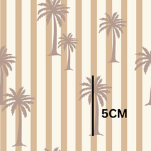 Load image into Gallery viewer, Brown palm stripes