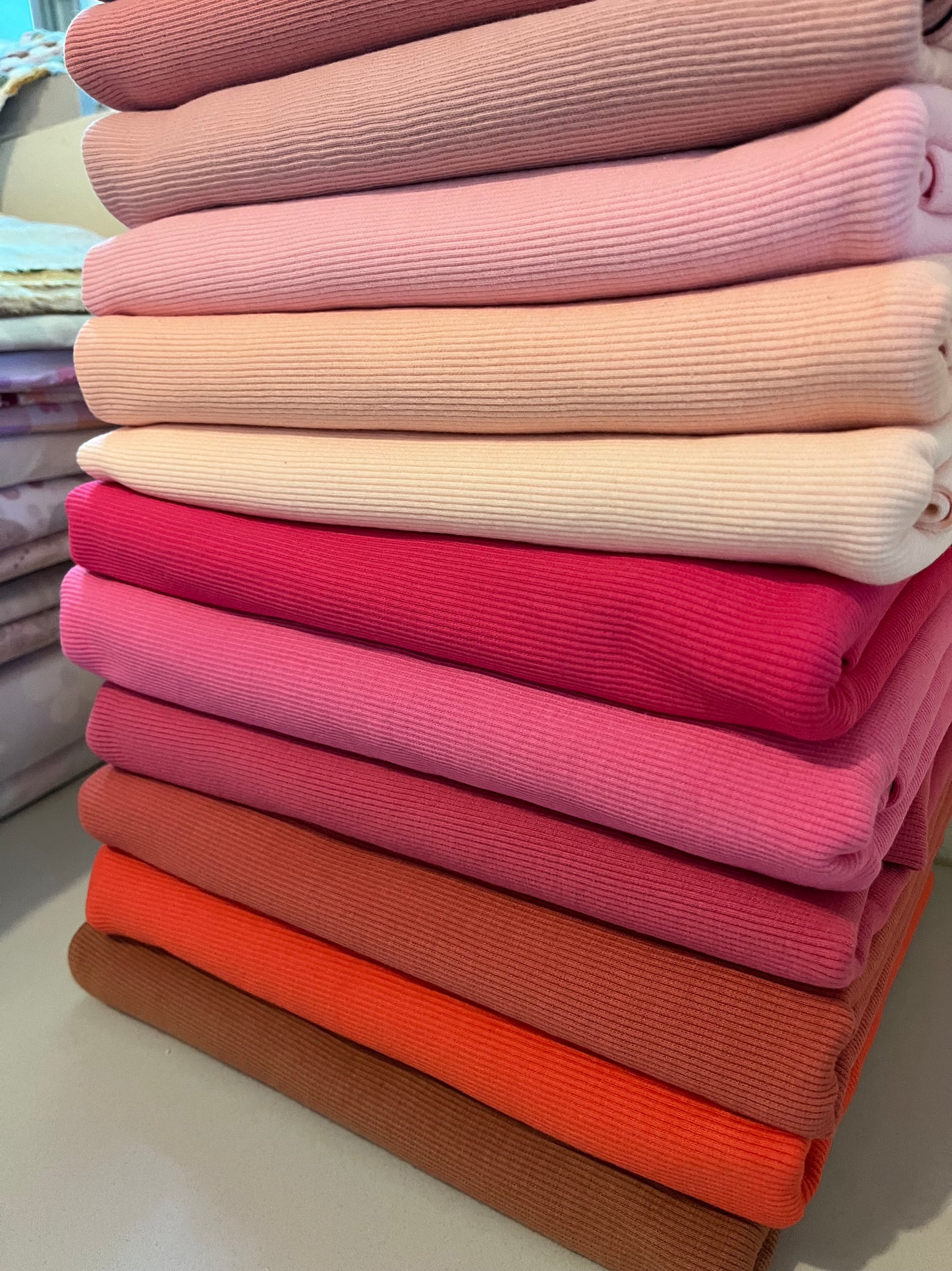 Solid 2x2 rib for cuffs more colours - PRE ORDER