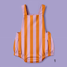 Load image into Gallery viewer, Orange purple stripes