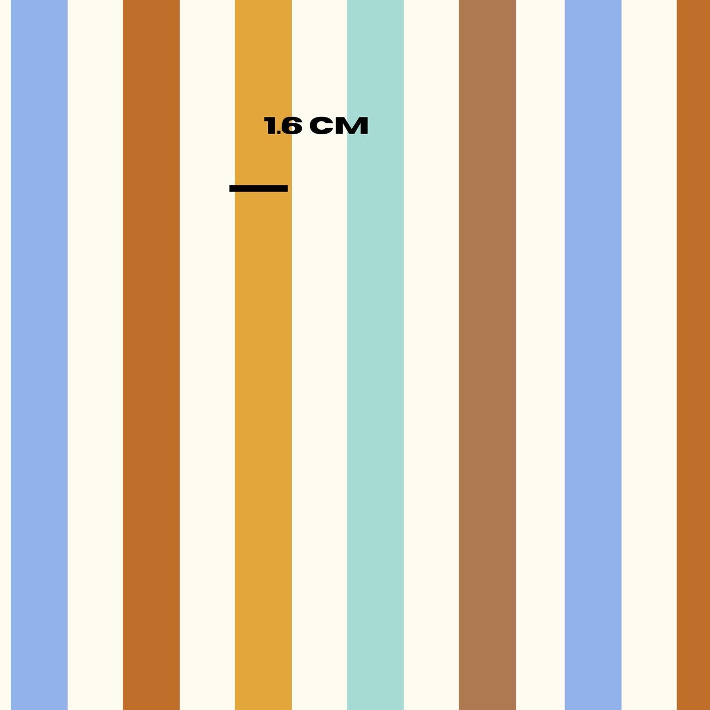 Boho Stripes with small print error