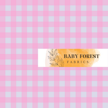 Load image into Gallery viewer, Pink purple gingham