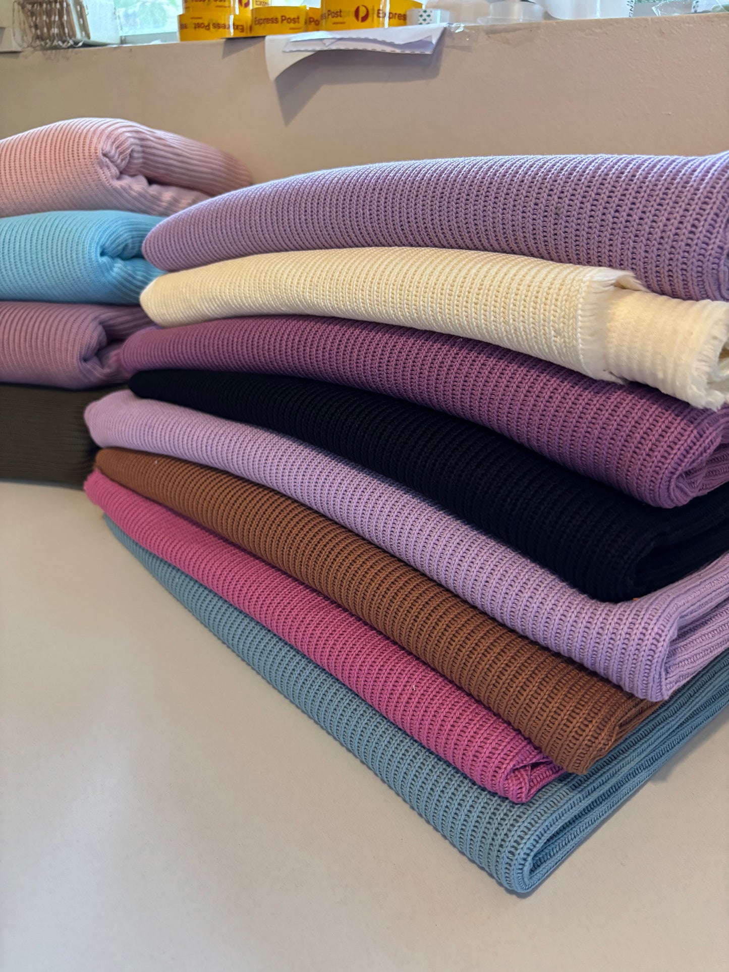 Sweater knit fabric retail