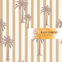 Load image into Gallery viewer, Brown palm stripes