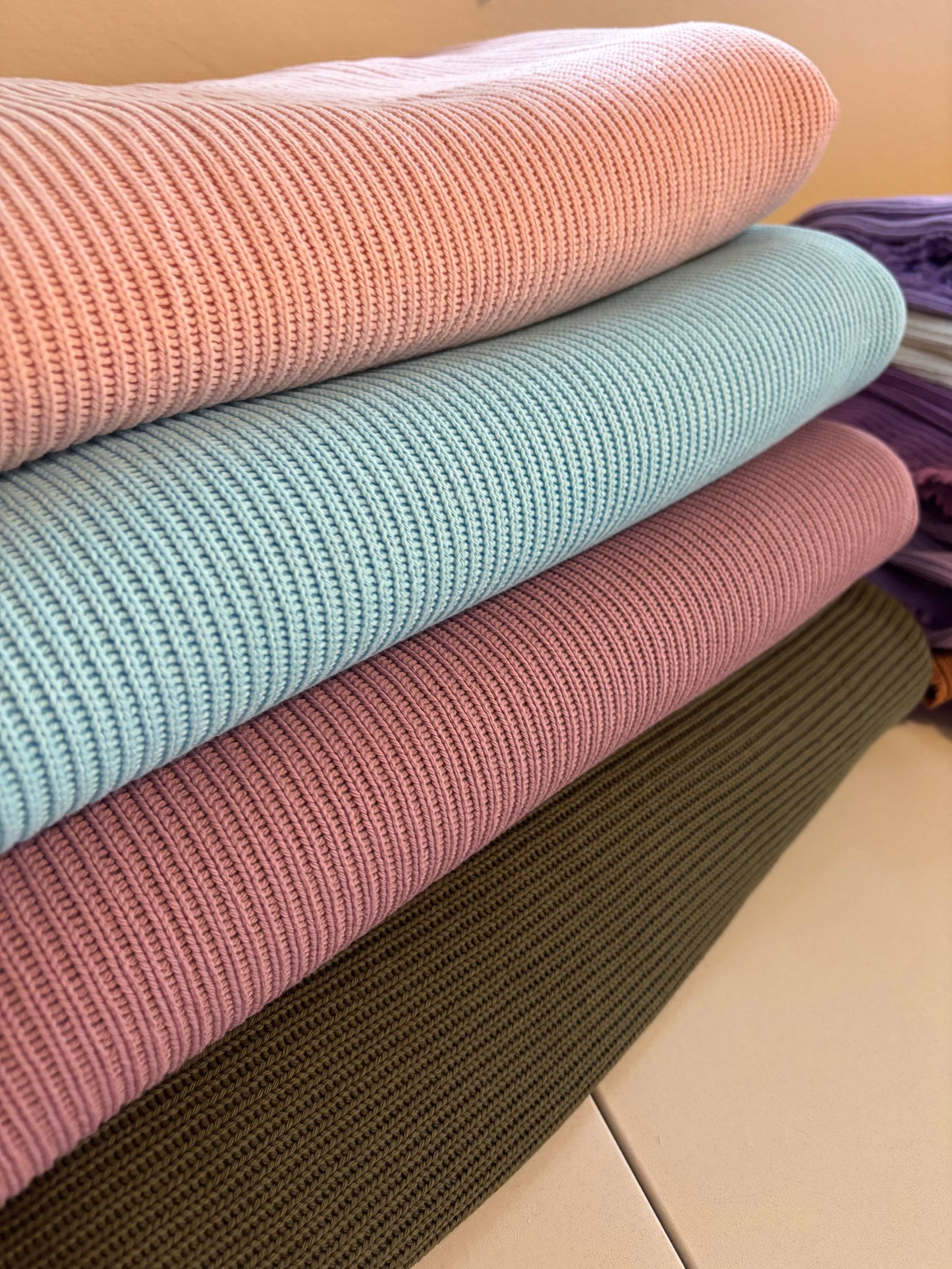 Sweater knit fabric retail