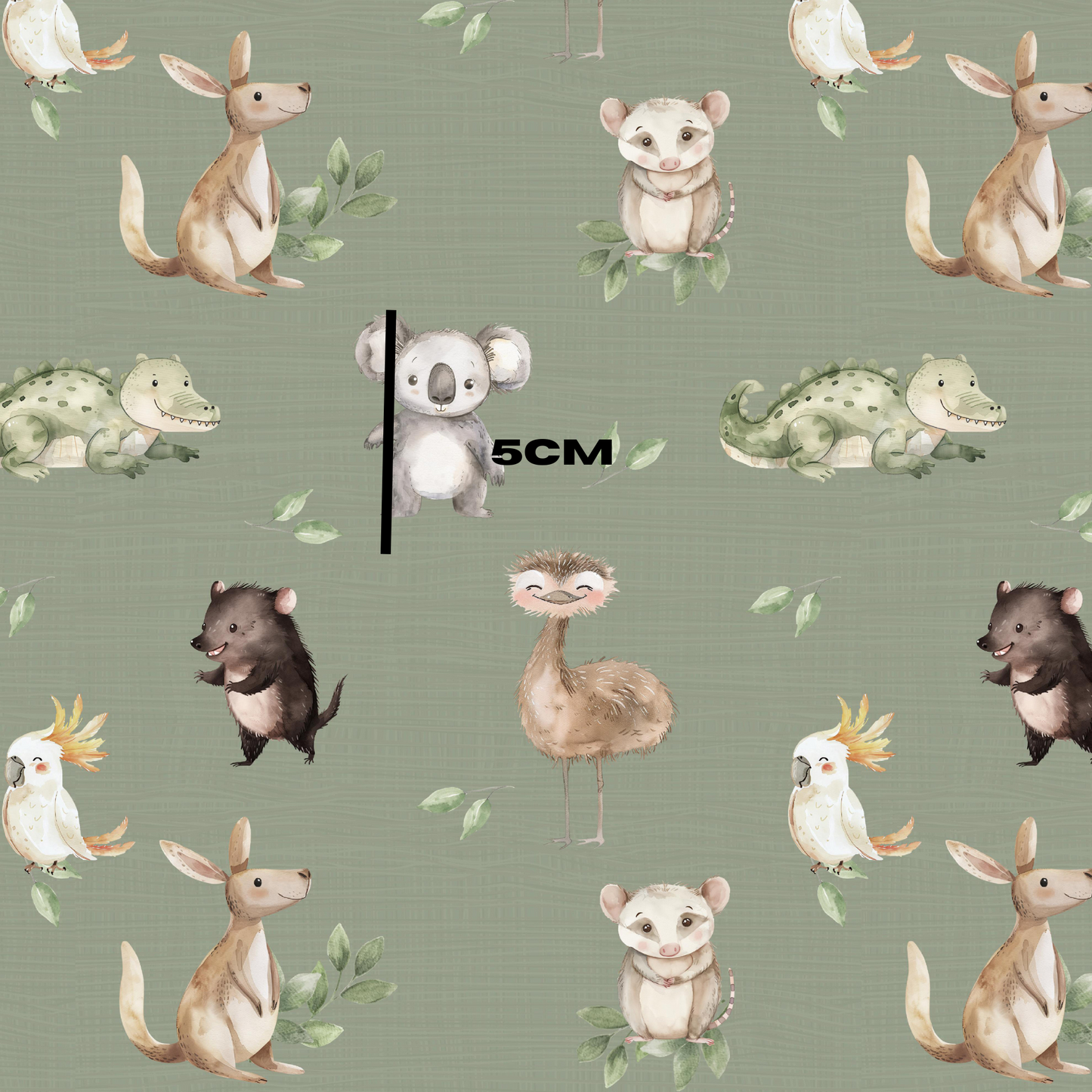 Bush babies dark sage