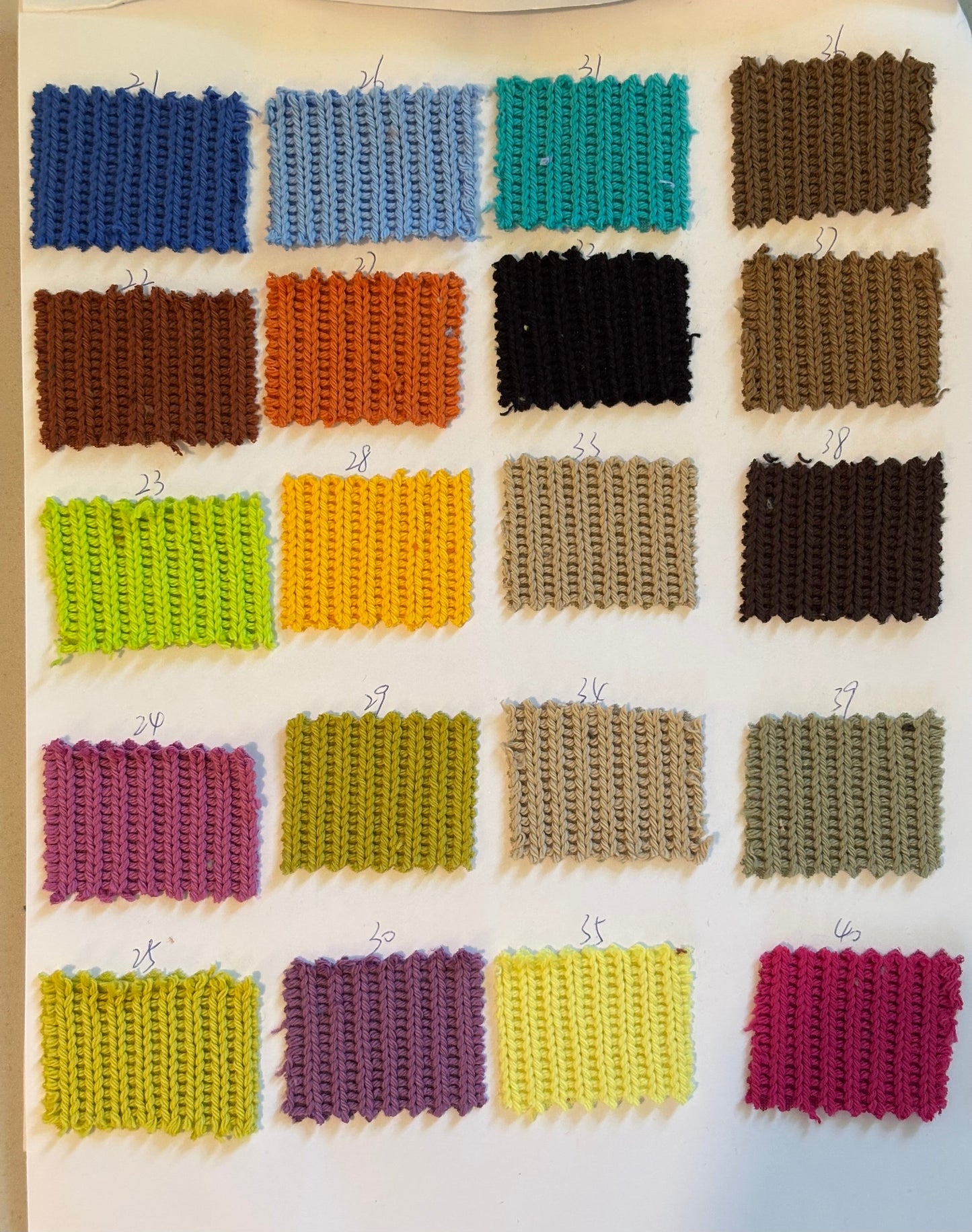 Sweater knit fabric retail