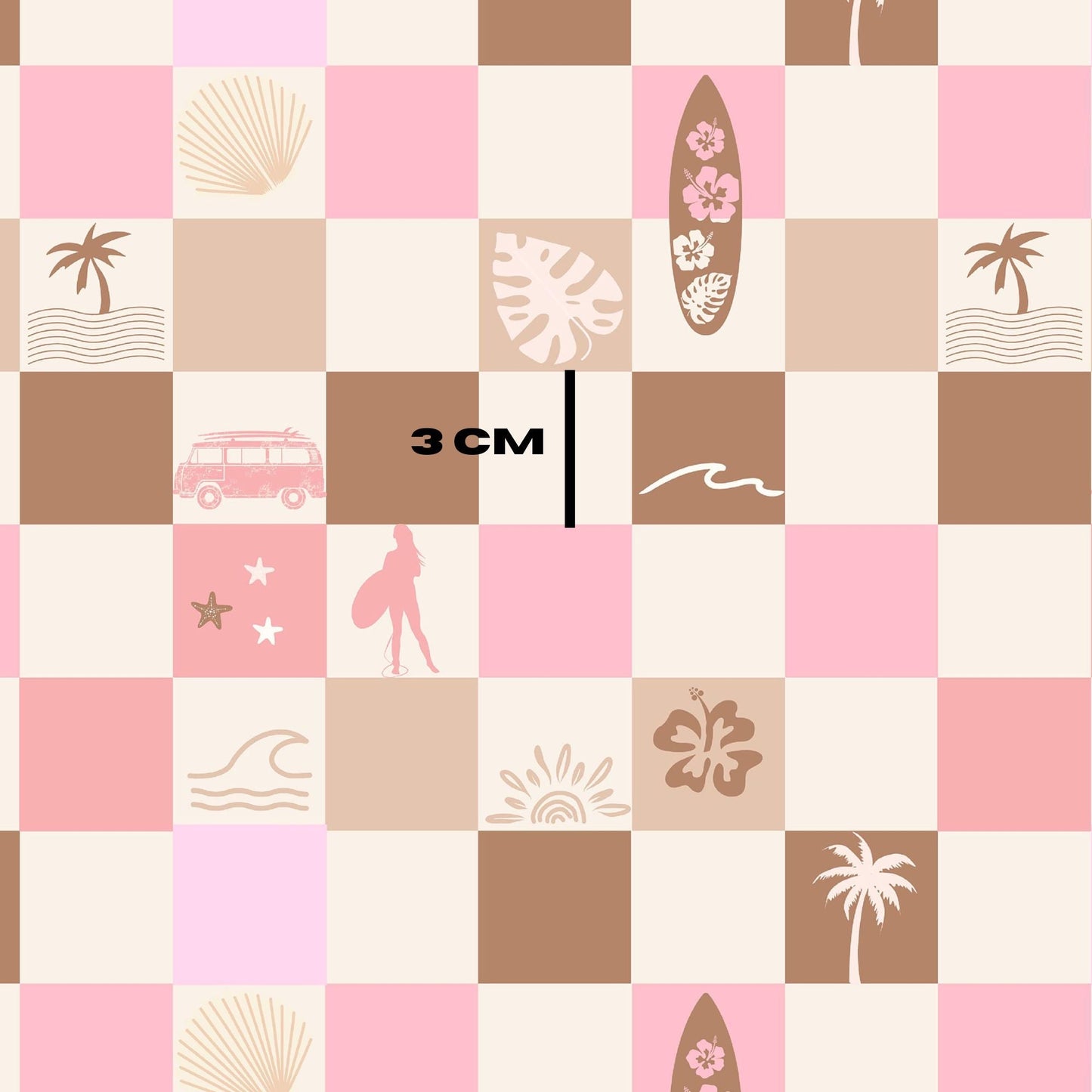 Pink surf checks