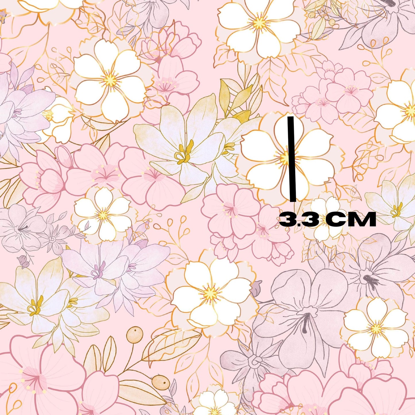 Mini pink and gold