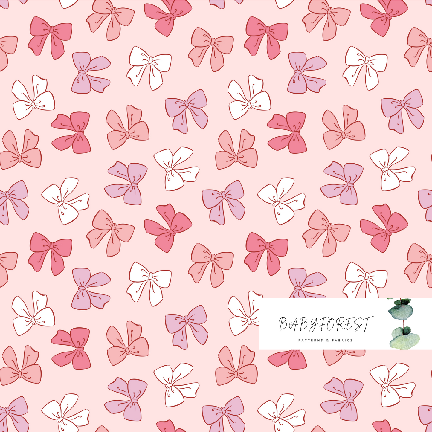 Pink bows