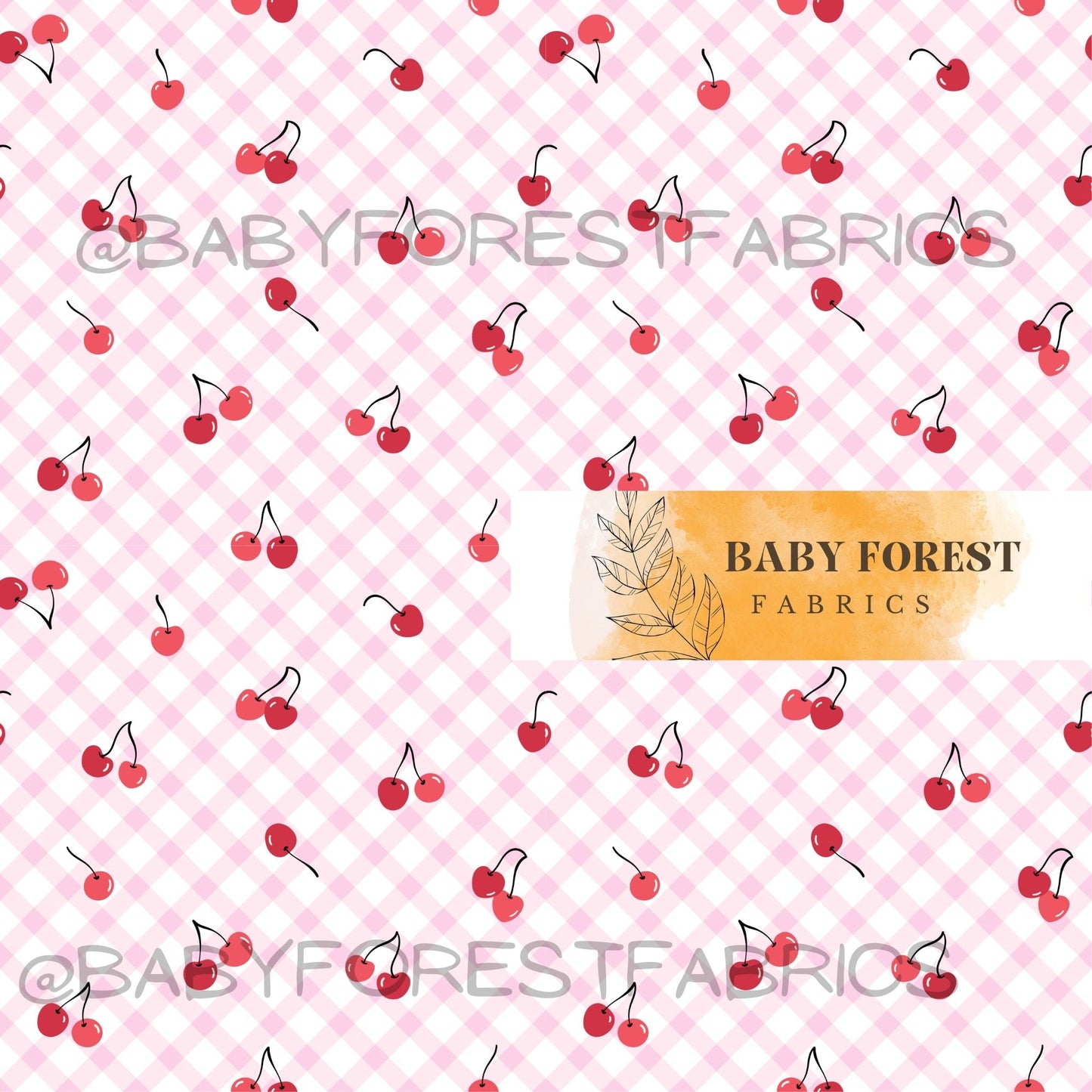 Cherry gingham