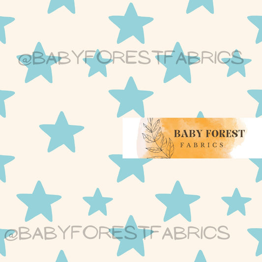 Baby Blue Stars