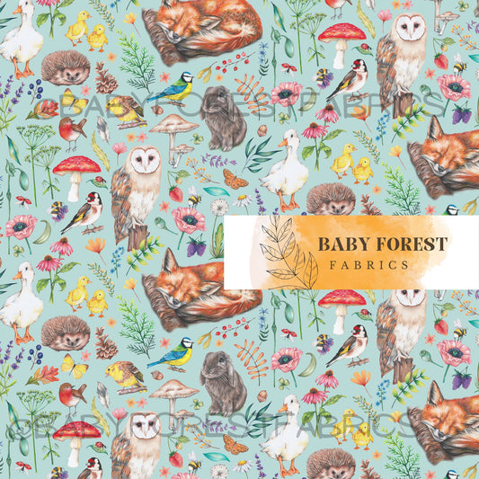 Woodland Meadow-duckegg