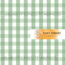 Load image into Gallery viewer, Green Gingham
