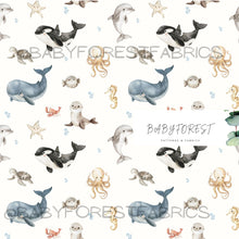 Load image into Gallery viewer, Ocean life white