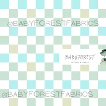 Load image into Gallery viewer, Aqua checks
