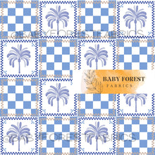 Load image into Gallery viewer, Blue and white Checkered Summer