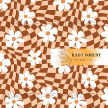 Load image into Gallery viewer, Daisy swirl checks