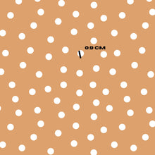 Load image into Gallery viewer, Caramel polka dots