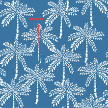 Load image into Gallery viewer, Boho Palms blue