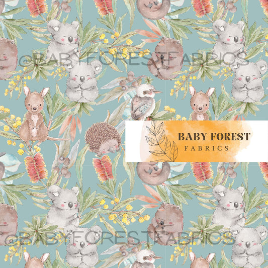 Sleepy Koala Light teal