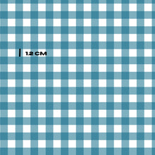 Load image into Gallery viewer, Cerulean gingham