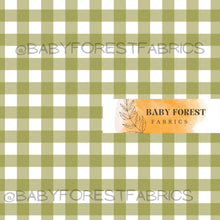 Load image into Gallery viewer, Olive Gingham