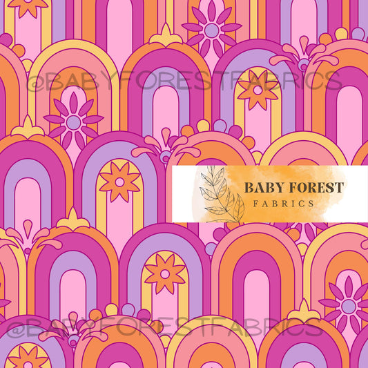 Pink Boho Arches