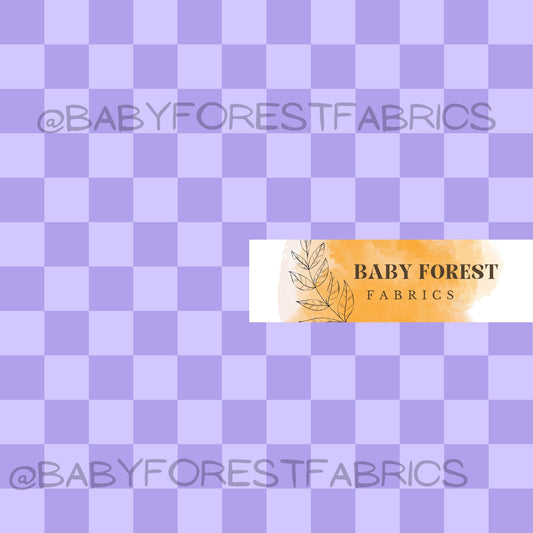 Dark purple checks
