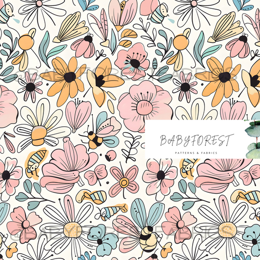 Floral Bee