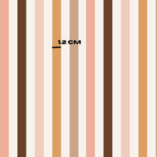 Load image into Gallery viewer, Mocha pink stripes