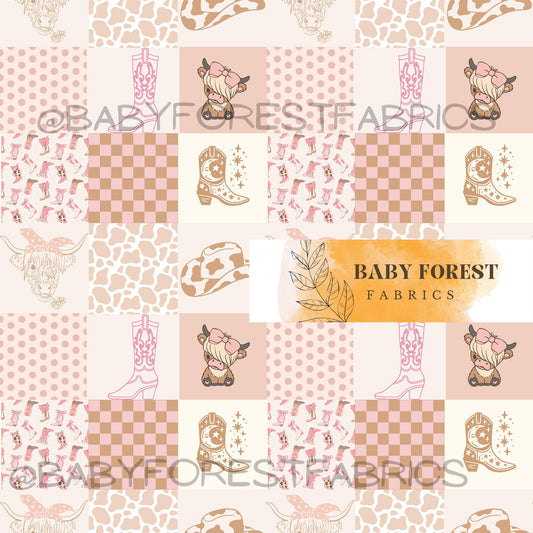 Cowgirl patchwork